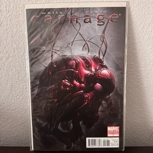 Carnage #1 Variante Clayton Crain (Marvel Comics diciembre 2010) - Imagen 1 de 3