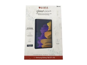 ZAGG - Galaxy Tab S8+/S7+ GlassFusion+ - Clear Screen Protector - Open Box - Picture 1 of 3