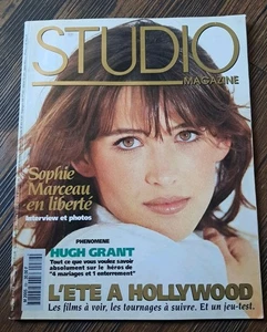 1994 JULY-AUGUST STUDIO MAGAZINE - SOPHIE MARCEAU COVER - FRENCH - E 17935 - Picture 1 of 6