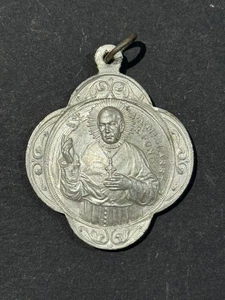 Antike religiöse Medaillen Aluminium "SAN ANTONIO Mª CLARET" (4 x 3 CM) - Bild 1 von 2