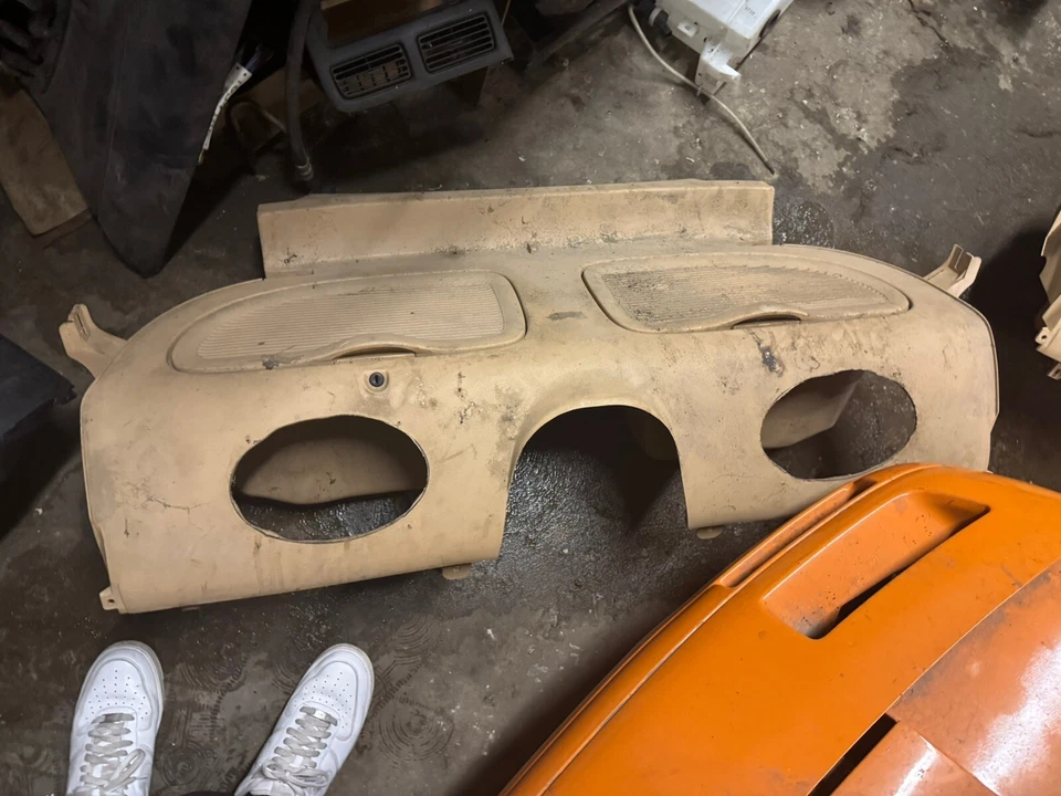 For 1993-1995 Mazda RX7 Storage bins Containers Tan (Cut For Speaker Holes) - Image 1 of 1