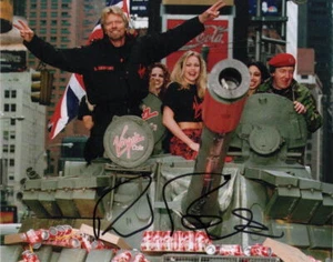 Richard Branson signiertes Autogramm 8x10 Foto - Junge Jungfrau Milliardär Gründer - Bild 1 von 2
