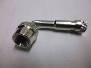 angled motorcycle tyre valve extension .valve cap . - Picture 1 of 2