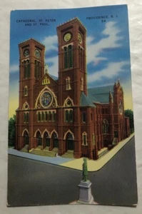 Cathedral, St. Peter & St. Paul, Providence, R.I. Postcard (A2) - Picture 1 of 2
