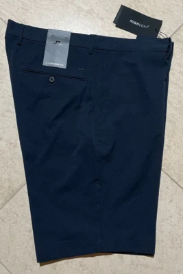 Pantalones Cortos J. Lindeberg Para Hombres Golf Vent GMPA06869 Azul Marino Talla 33 Nuevos con Etiquetas Foto 1 de 4