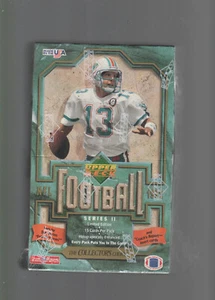 Tarjetas de fútbol americano Upper Deck 1992 serie 2 caja - Imagen 1 de 4