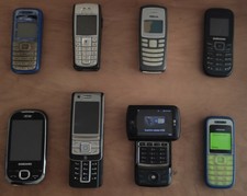 Lotto Telefoni Cellulari Vintage NOKIA SAMSUNG LG DA TESTARE