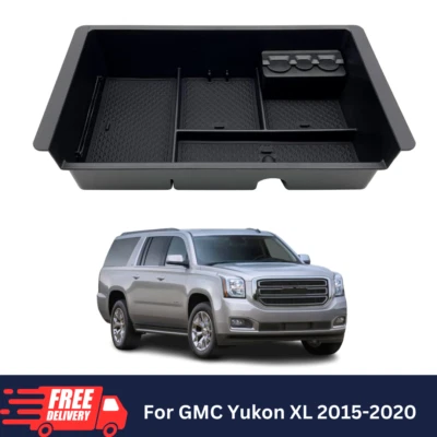 Center Console Organizer Tray Storage Box For GMC Yukon XL 2015-2020 - Image 1 of 4