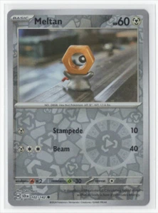 Pokemon Stellar Crown - 102/142 Meltan Reverse Holo - Imagen 1 de 1