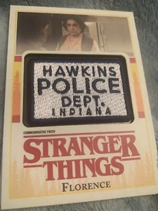 STRANGER THINGS Trading Cards Florence Gedenk Patch P-FL - Bild 1 von 2