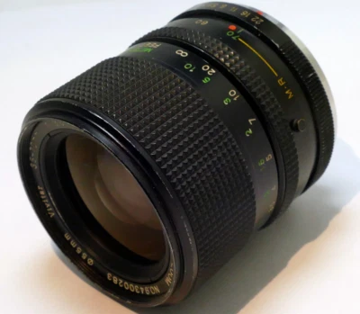 Lens for PARTS or REPAIR Vivitar 35-70mm f3.5-4.5 for OM - AS IS, not working - Image 1 of 4