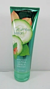 Nueva crema corporal ultra karité pepino melón por baño y cuerpo funciona 8 OZ - Imagen 1 de 2