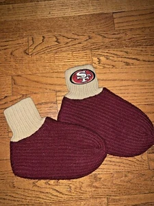 NFL San Francisco 49ers Unisex L XL Socks Booties Warm Socks Slippers ❤️tw11j18 - Picture 1 of 3