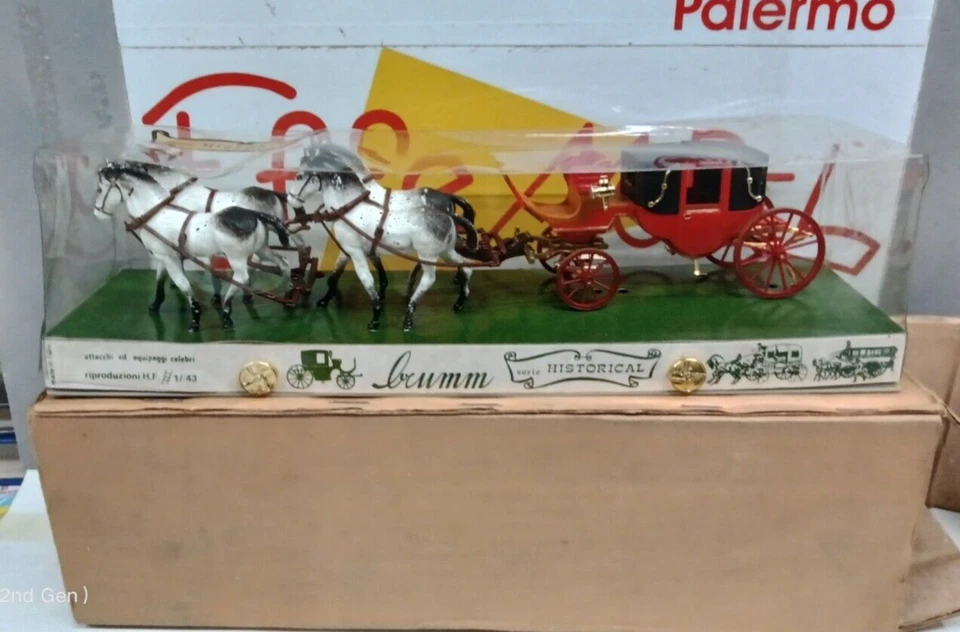 BRUMM 1/43 - LANDAU SEC XIX  COD.17 - Immagine 1 di 2