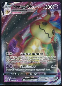 Mimikyu VMAX 069/172 Brilliant Stars NM Ultra Rare Full Art Pokemon Card - Picture 1 of 1
