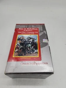 Rise to Rebellion by Jeff Shaara (2001, Audio Cassettes,Unabridged) Historical.  - Picture 1 of 9