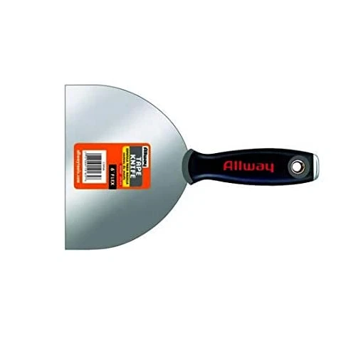 ALLWAY TOOLS DSX6F 6 英寸柔性软握刮刀带碳钢刀片(5 件装) — 第 1/1 张图片