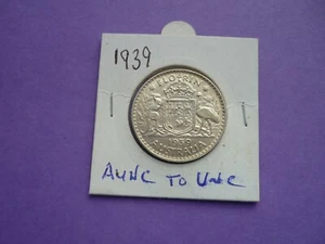 1939 AUSTRALIAN FLORIN AUNC to UNC Value up to $1650 - Picture 1 of 3