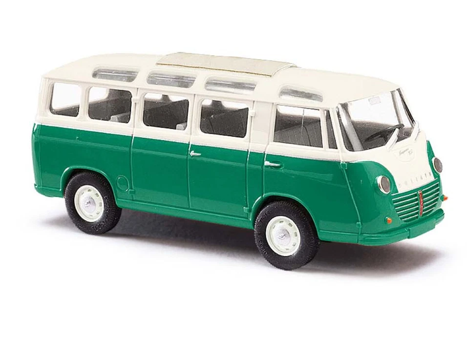 Busch 94152 3K Goliath Express Luxusbus Bus grün creme 1:87 Neu - Bild 1 von 1