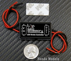 LED Brake Stop 12V Light Strobe Flash Safety Module Controller for all Honda - Bild 1 von 2
