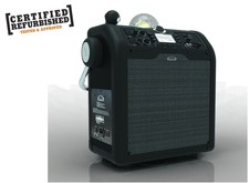 Bluetooth Wireless PA system w/ FM Radio effects light rechargeable Battery *RFB