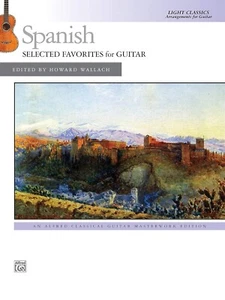 Spanish Selected Favorites For Guitar Alfred Classical Masterwork Book NEW - Picture 1 of 1