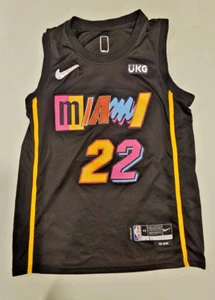 Miami Heat Jimmy Butler 22 Nike schwarz NBA Swingman Trikot City Edition Gr. M 44 - Bild 1 von 4