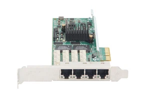 Silicom Quad Port PCIe 1Gb Copper Ethernet RJ45 Bypass Karte / PE2G4BPI80L-SD-R - Bild 1 von 1