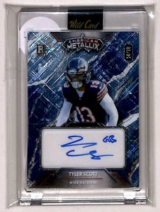 2024 Wild Card American Metallix Tyler Scott RC Auto 14/18 Chicago Bears - Picture 1 of 2
