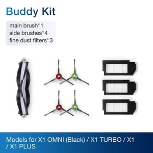 Ecovacs D-KT01-0017 Brush Kit for Deebot X1 series(X1 OMNI/Turbo) - Picture 1 of 7