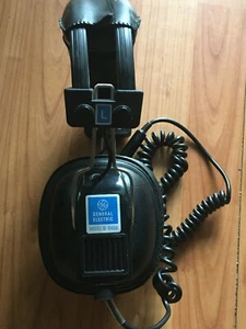 Vintage General Electric Model 9-8409 Zestaw słuchawkowy z redukcją szumów Made in JAPONIA - Zdjęcie 1 z 8