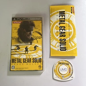 Metal Gear Solid: Peace Walker 2010 PSP Sony PlayStation Portable JAPAN Complete - Picture 1 of 5
