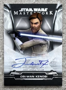 2019 Star Wars Masterwork Taylor As Obi-Wan Kenobi Autograph Auto - Picture 1 of 5