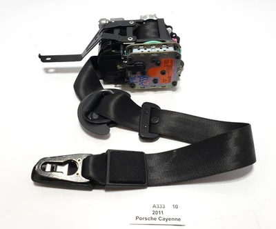 ✅ 11-18 OEM Porsche Cayenne 958 delantero derecho pasajero cinturón retractor Foto 1 de 4