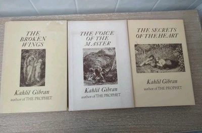 Kahlil Gibran: Lot of 3 Hardcover Books 1950s (See All Titles Below) Foto 1 de 4