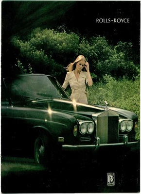 Original Factory Rolls-Royce Silver Shadow Corniche Brochure 8 pages - Image 1 of 4