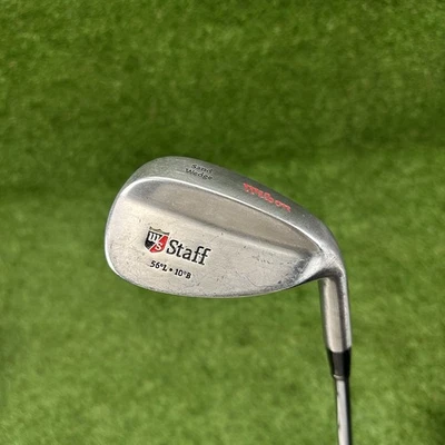 "Cuña de arena Wilson Staff SW 56°Lob 10°Rebote ⛳️Eje de acero antifuegos 35,5"" diestro" Foto 1 de 4