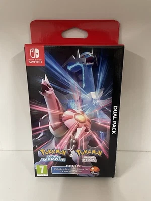 Nintendo Switch Pokemon Brilliant Diamond & Shining Pearl Dual Pack Sealed Games