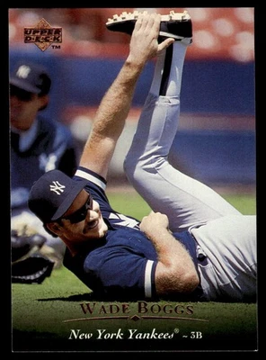 1995 Upper Deck #445 Wade Boggs - Image 1 of 2
