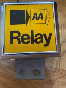 Vintage AA Relay Metal Emblem - Picture 1 of 2
