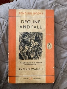 UK Vintage Pb, Decline And Fall by Waugh, Penguin Book 75, 11th 1960, G - Picture 1 of 6
