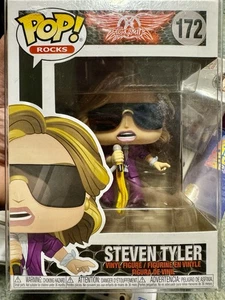 Funko Pop! Rocks STEVEN TYLER Aerosmith #172 Vinyl Figure VAULTED = w/ PROTECTOR - Picture 1 of 3