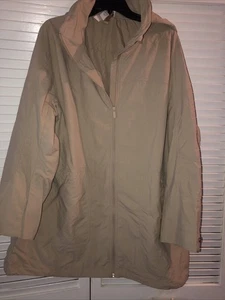 Lululemon mittellange Utility "Trench" Jacke mit Kapuze Damen Gr. L Neu - Bild 1 von 3