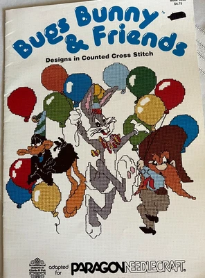 BUGS BUNNY AND FRIENDS BY PARAGON NEEDLECRAFT CROSS STITCH - Image 1 of 3