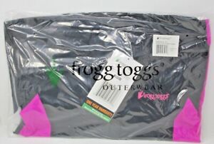 Frogg Toggs Stormwatch Jacket Women's Black/Pink SZ Large SW62523-111 LG New