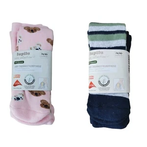 Baby Thermostrumpfhose Lupilu Thermo Warm Strumpfhose Baumwolle Junge Mädchen - Bild 1 von 5