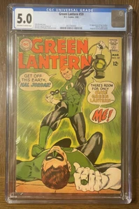 Lanterna Verde 59 CGC 5.0 Origin retold 1° App Guy Gardner 1968 DC Comics CHIAVE - Foto 1 di 2