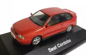 #42 Seat CORDOBA SX orange colour 1:43 HERPA modelcar diecast - Picture 1 of 3