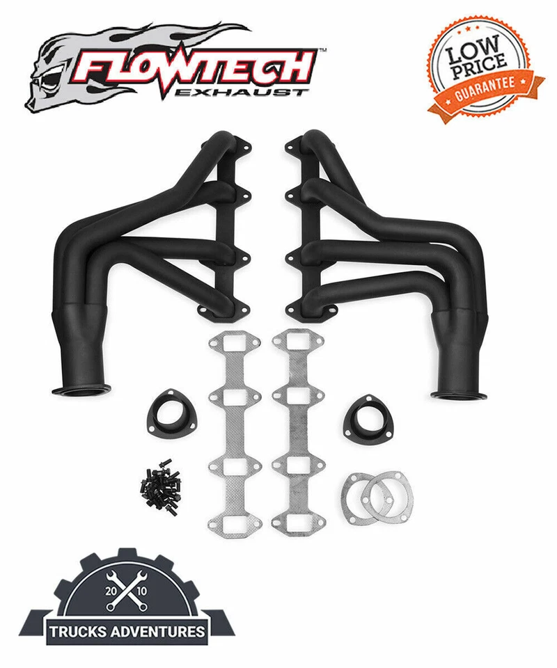 Cabezales de tubo largo Flowtech 12540FLT para 65-76 F-100 F-150 F-250 F-350 Foto 1 de 4
