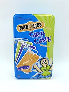Mad Libs Worlds Greatest Word Game With Tin Case 2004 Cardinal Complete - Picture 1 of 3